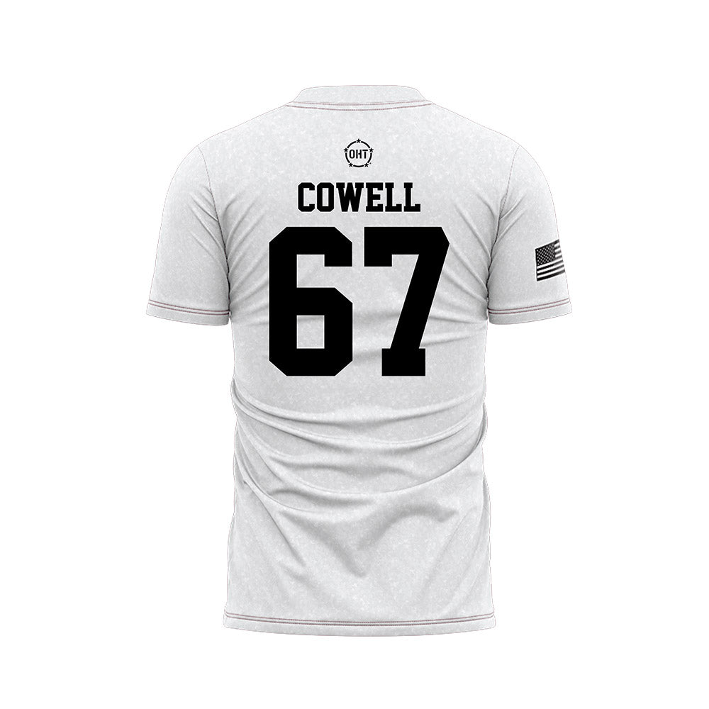 Alabama - NCAA Football : Vince Cowell - Operation Hat Trick Soccer Jersey-1