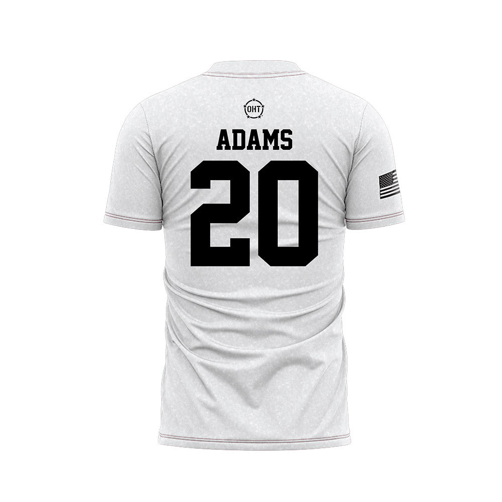 Alabama - NCAA Baseball : Zane Adams - Operation Hat Trick Soccer Jersey-1