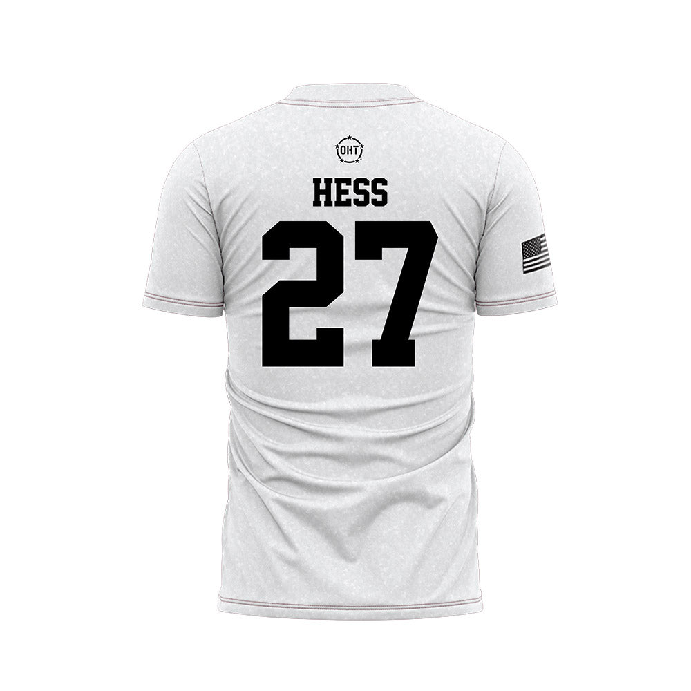 Alabama - NCAA Baseball : Ben Hess - Operation Hat Trick Soccer Jersey-1