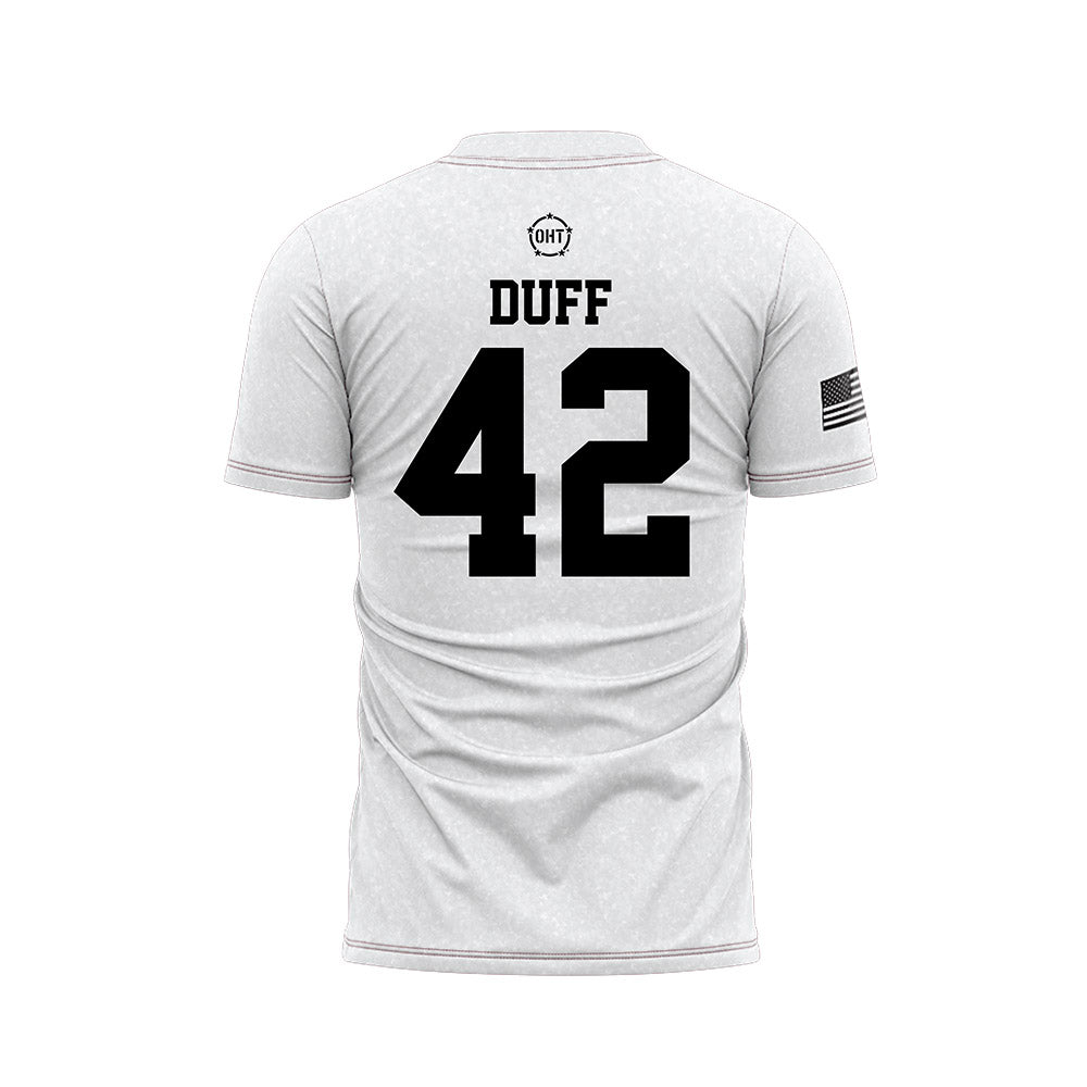 Alabama - NCAA Baseball : Ahmaad Duff - Operation Hat Trick Soccer Jersey-1