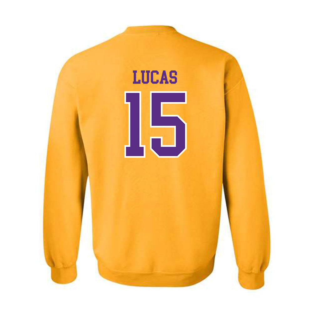 LSUS - NCAA Baseball : Brock Lucas - Crewneck Sweatshirt-1