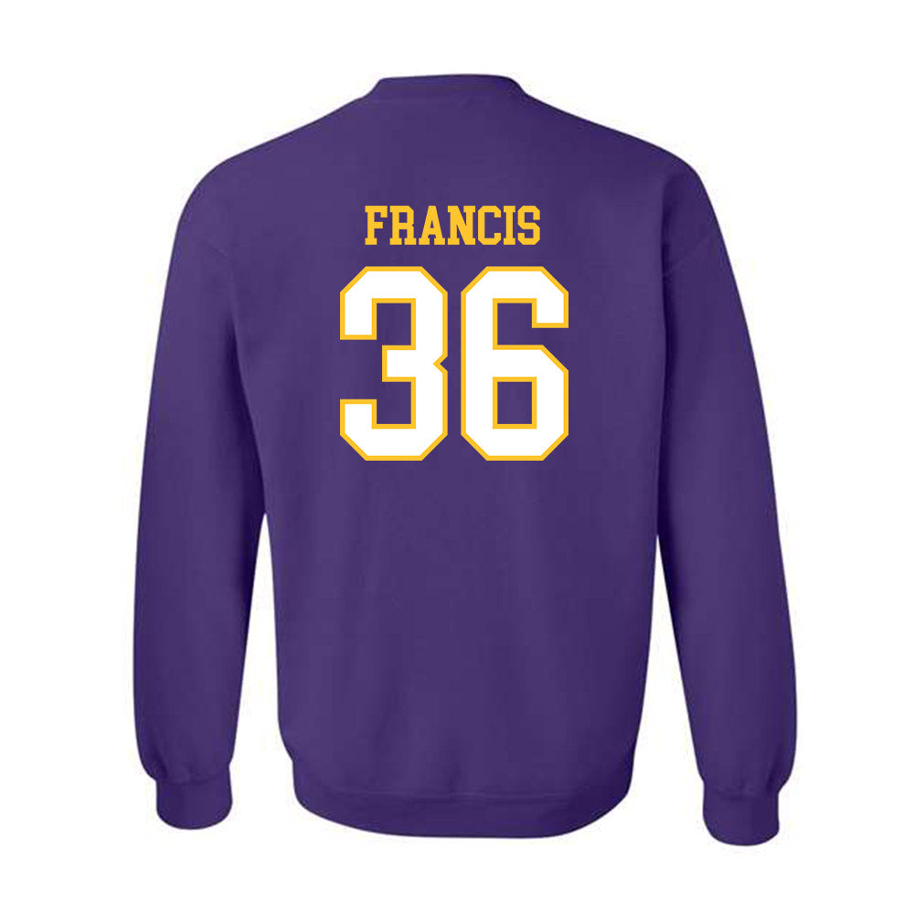 LSUS - NCAA Baseball : Rhys Francis - Crewneck Sweatshirt-1