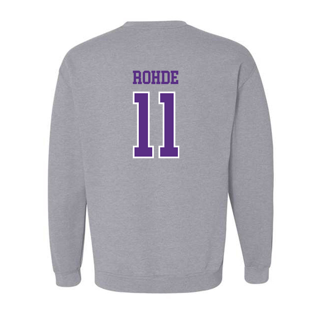 LSUS - NCAA Baseball : Isaac Rohde - Classic Shersey Crewneck Sweatshirt-1