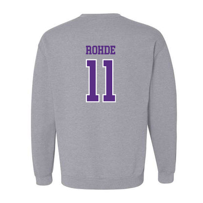 LSUS - NCAA Baseball : Isaac Rohde - Classic Shersey Crewneck Sweatshirt-1