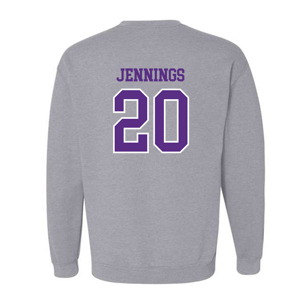 LSUS - NCAA Baseball : Devon Jennings - Classic Shersey Crewneck Sweatshirt-1