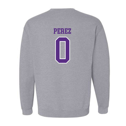 LSUS - NCAA Baseball : Andrew Perez - Classic Shersey Crewneck Sweatshirt-1