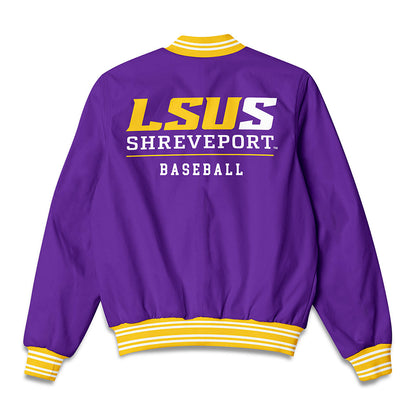 LSUS - NCAA Baseball : Ryan Davenport - Bomber Jacket-1