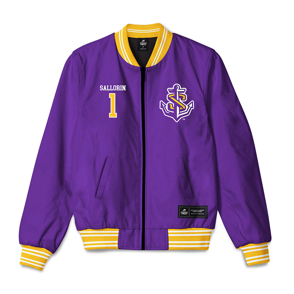 LSUS - NCAA Baseball : Jose Sallorin - Bomber Jacket-0