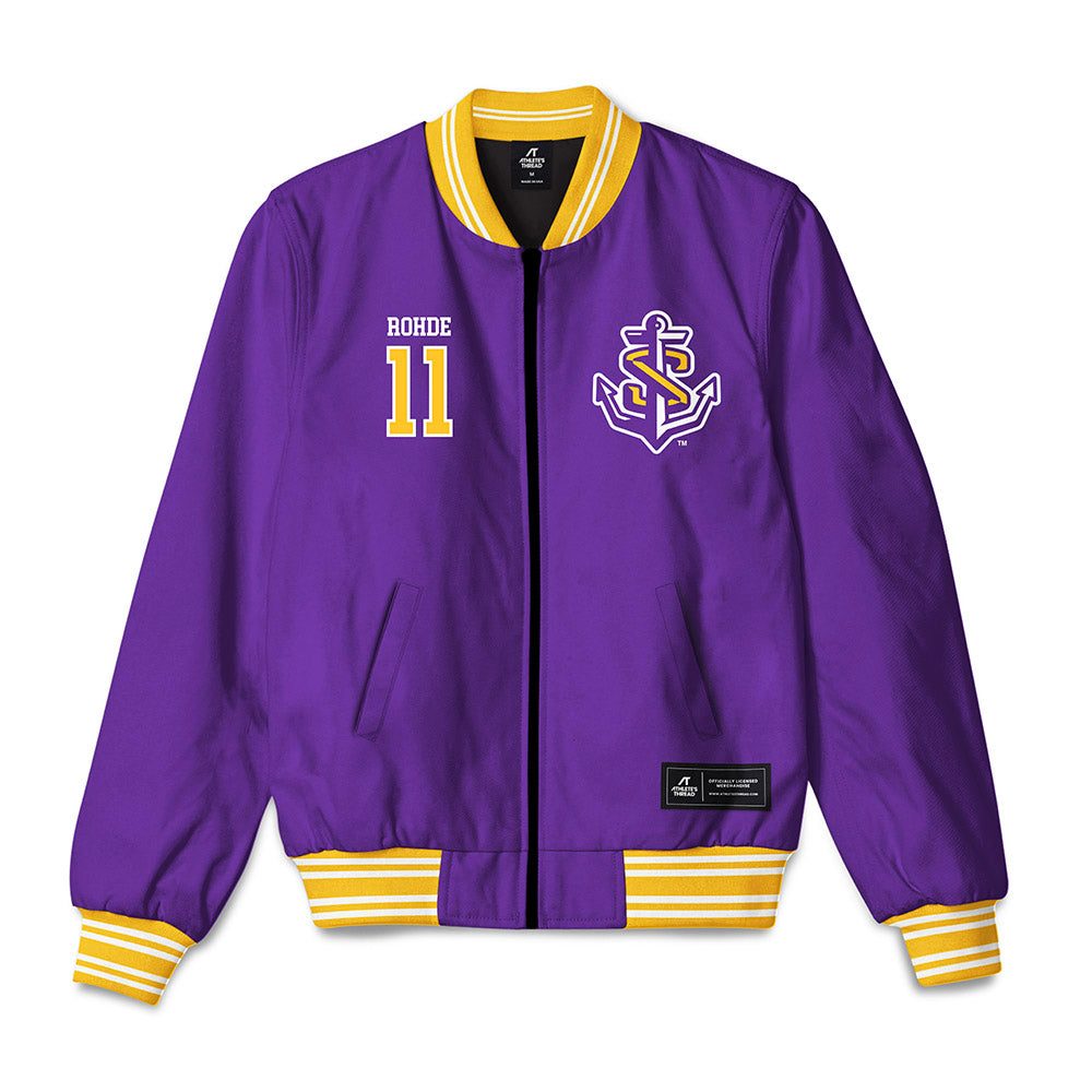 LSUS - NCAA Baseball : Isaac Rohde - Bomber Jacket-0