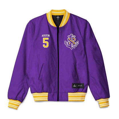 LSUS - NCAA Men's Basketball : DeVonte Austin - Bomber Jacket-0
