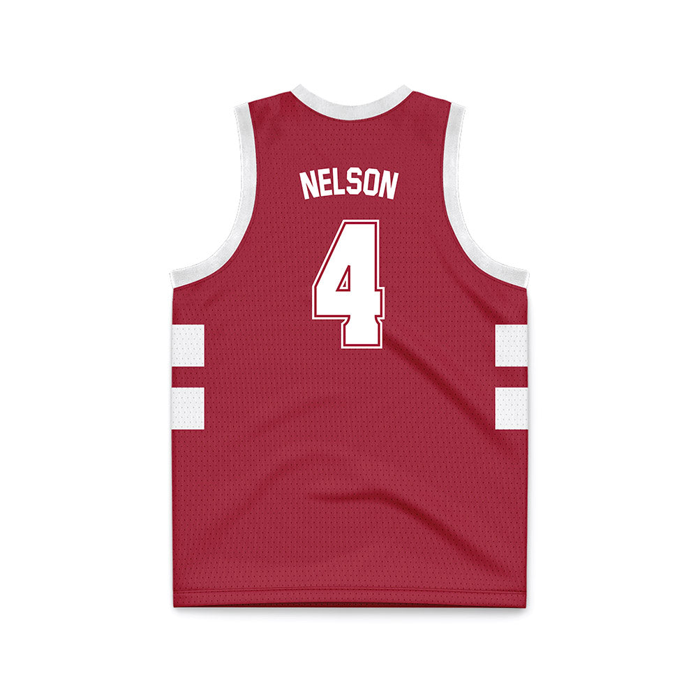 Alabama - NCAA Men's Basketball : Grant Nelson - Basketball Jersey-1