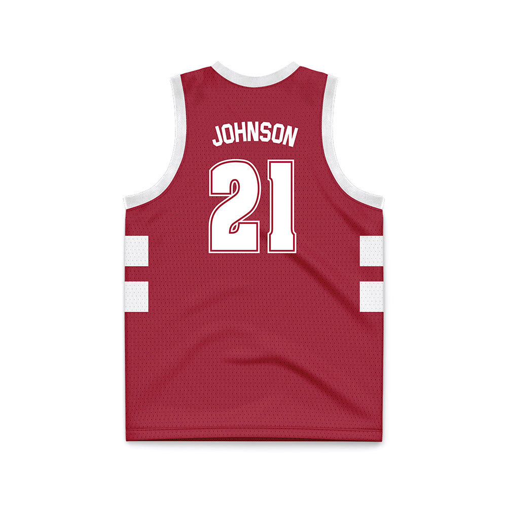 Alabama - Men's Basketball Alumni : Britton Johnson - Basketball Jersey-1