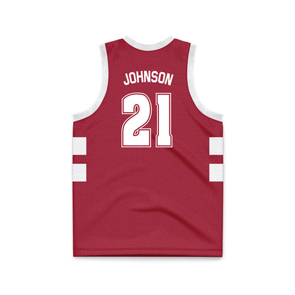 Alabama - Men's Basketball Alumni : Britton Johnson - Basketball Jersey-1