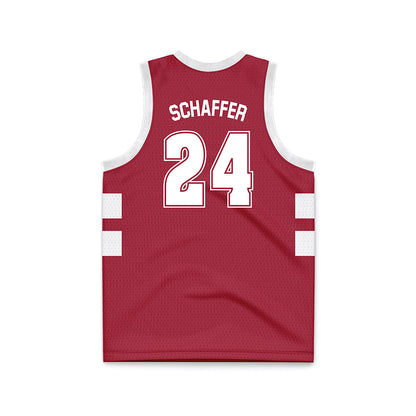 Alabama - Men's Basketball Alumni : Lawson Schaffer - Basketball Jersey-1