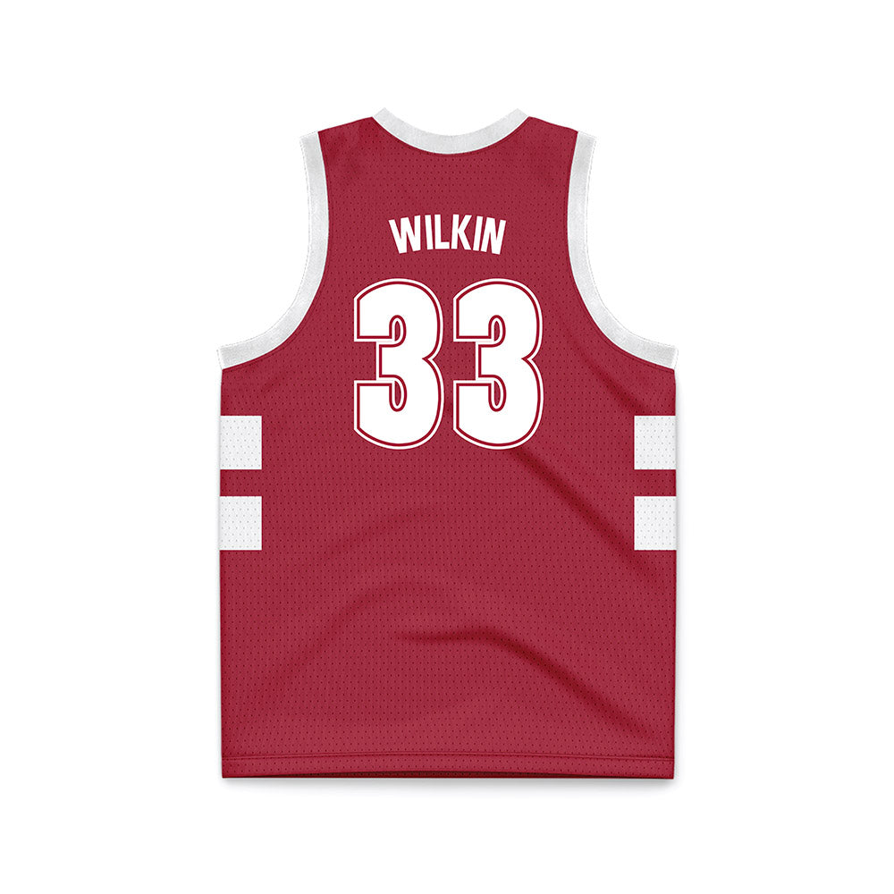 Alabama - NCAA Men's Basketball : Jonas Wilkin - Basketball Jersey-1