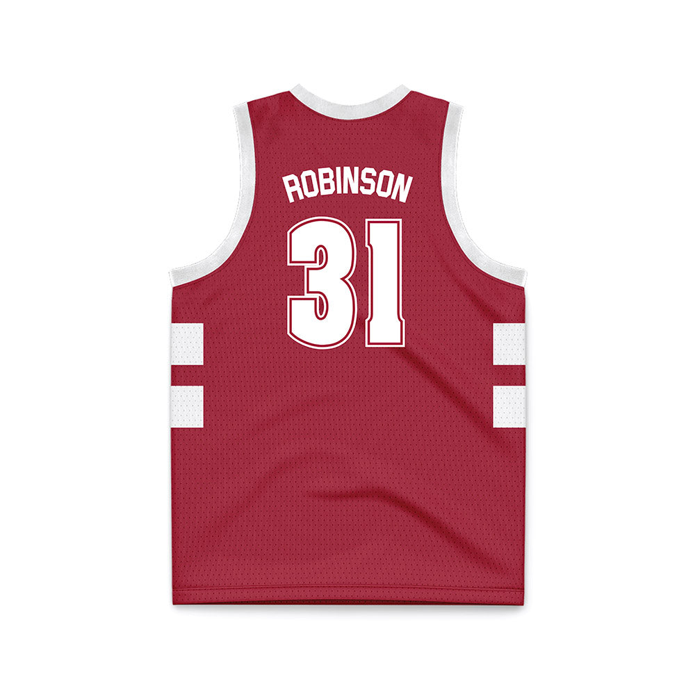 Alabama - Men's Basketball Alumni : James Hollywood Robinson - Basketball Jersey-1