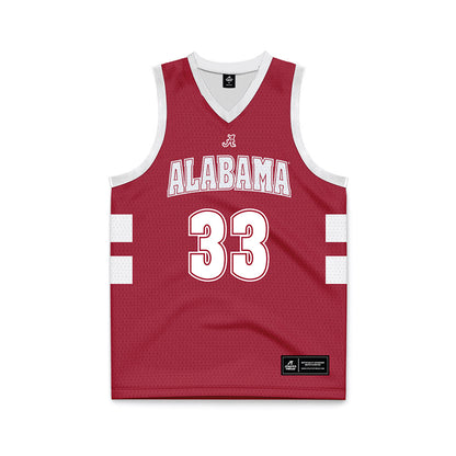 Alabama - NCAA Men's Basketball : Jonas Wilkin - Basketball Jersey-0