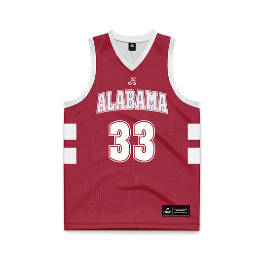 Alabama - NCAA Men's Basketball : Jonas Wilkin - Basketball Jersey-0