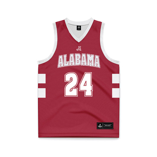 Alabama - Men's Basketball Alumni : Charvez Davis - Basketball Jersey-0