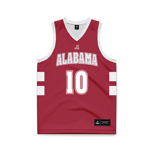 Alabama - NCAA Men's Basketball : Keitenn Bristow - Basketball Jersey-0