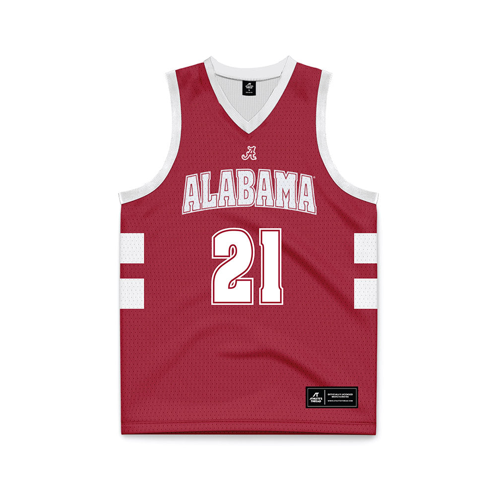 Alabama - Men's Basketball Alumni : Britton Johnson - Basketball Jersey-0
