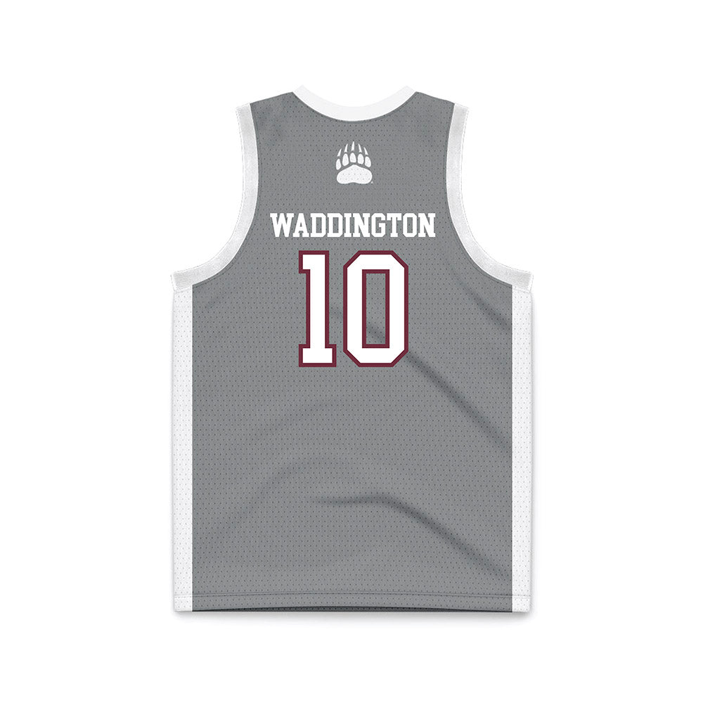 Montana - NCAA Women's Basketball : Avery Waddington - Grey Basketball Jersey-1