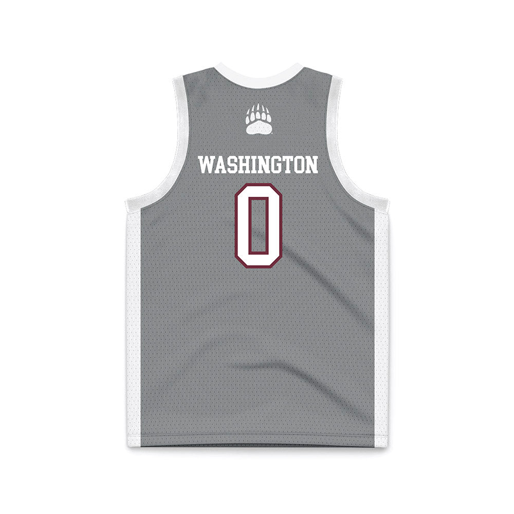 Montana - NCAA Women's Basketball : Zoey Washington - Grey Basketball Jersey-1
