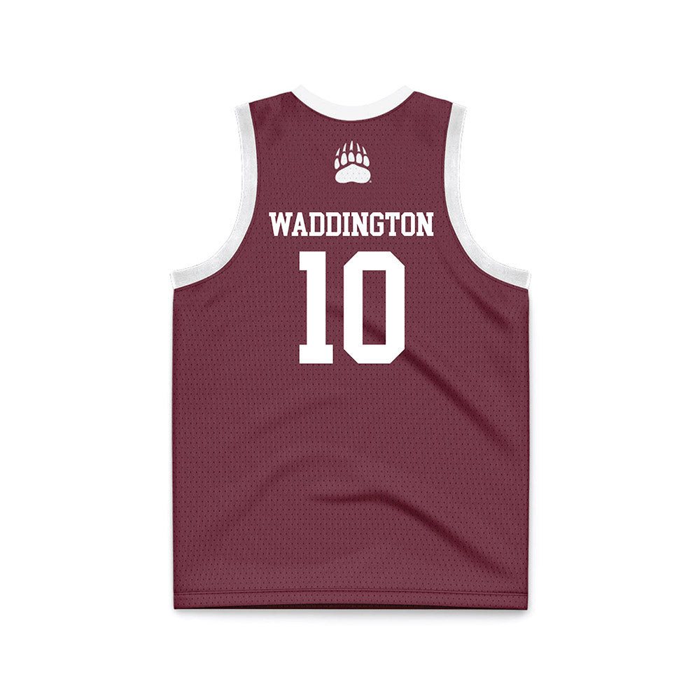 Montana - NCAA Women's Basketball : Avery Waddington - Maroon Basketball Jersey-1