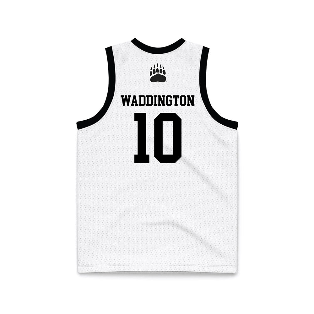 Montana - NCAA Women's Basketball : Avery Waddington - White Basketball Jersey-1