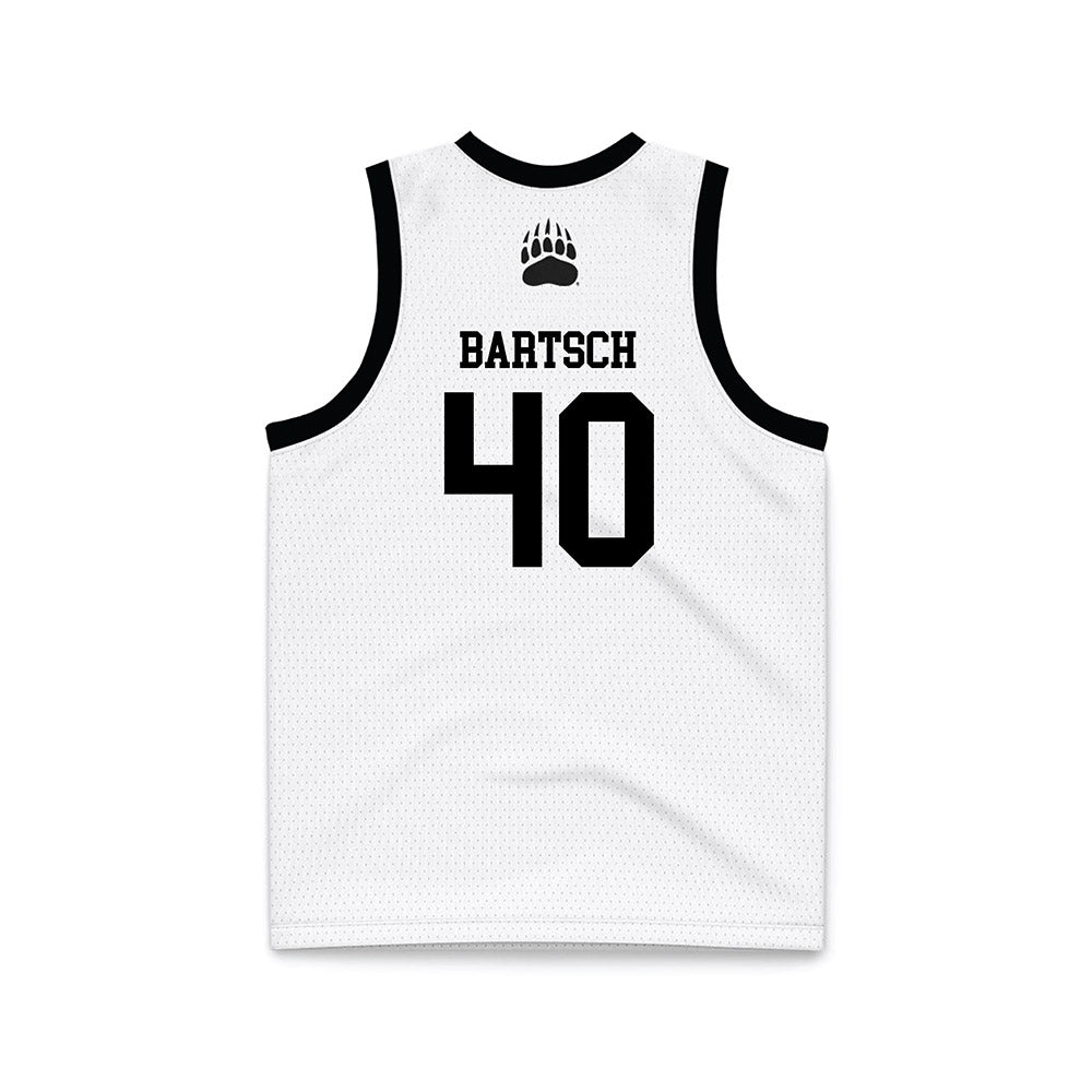 Montana - NCAA Women's Basketball : Danielle Bartsch - White Basketball Jersey-1