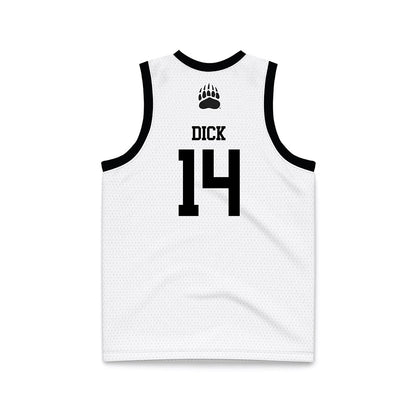 Montana - NCAA Women's Basketball : Lauren Dick - White Basketball Jersey-1