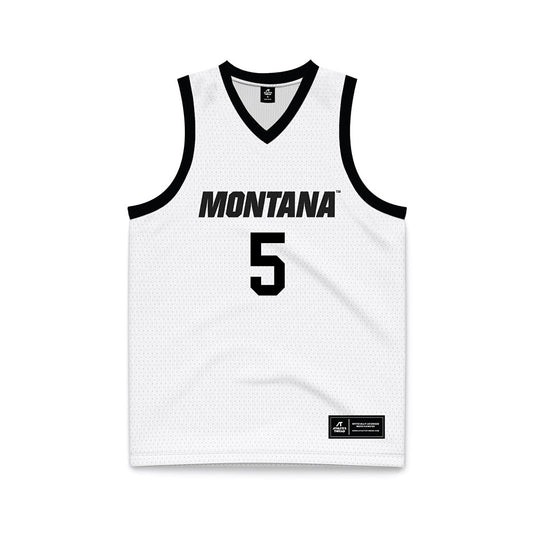 Montana - NCAA Women's Basketball : Kennedy Gillette - White Basketball Jersey-0