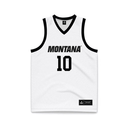 Montana - NCAA Women's Basketball : Avery Waddington - White Basketball Jersey-0