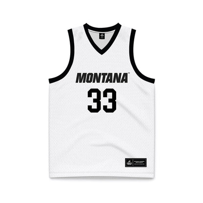 Montana - NCAA Women's Basketball : Adria Lincoln - White Basketball Jersey-0