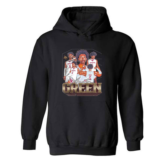 Texas State - NCAA Men's Basketball : Austin Green - Hooded Sweatshirt-0