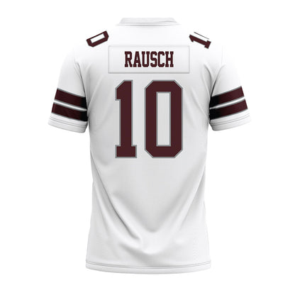 Montana - NCAA Football : TJ Rausch - White Premium Football Jersey-1