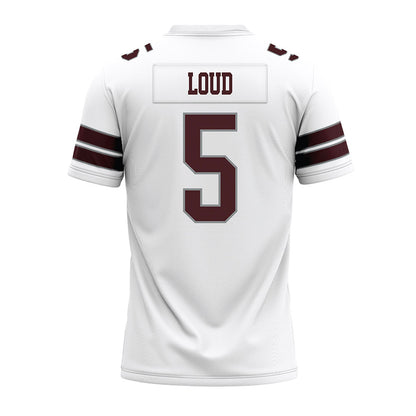 Montana - NCAA Football : Kyon Loud - White Premium Football Jersey-1