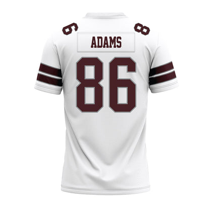 Montana - NCAA Football : Weston Adams - White Premium Football Jersey-1
