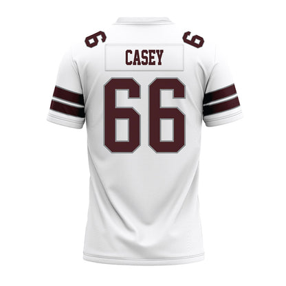 Montana - NCAA Football : Brandon Casey - White Premium Football Jersey-1