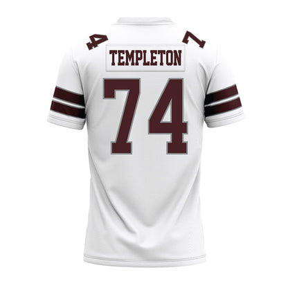 Montana - NCAA Football : Tate Templeton - White Premium Football Jersey-1