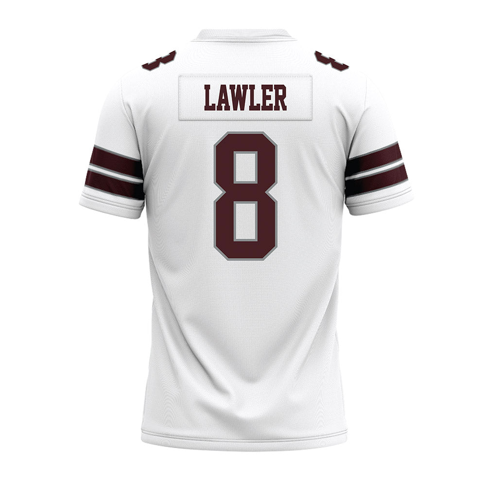 Montana - NCAA Football : Kenzel Lawler - White Premium Football Jersey-1