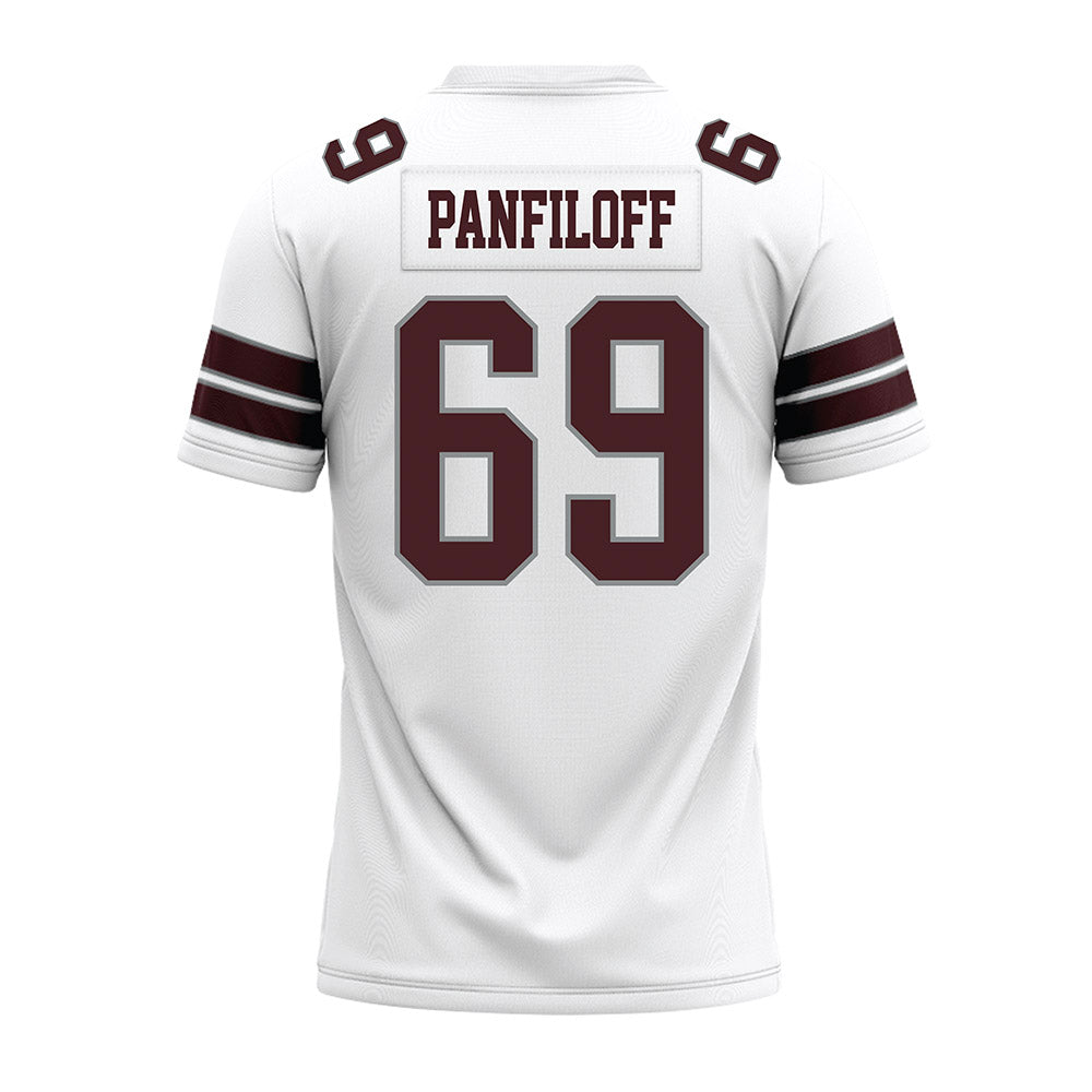 Montana - NCAA Football : Cannon Panfiloff - White Premium Football Jersey-1