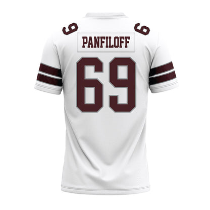 Montana - NCAA Football : Cannon Panfiloff - White Premium Football Jersey-1