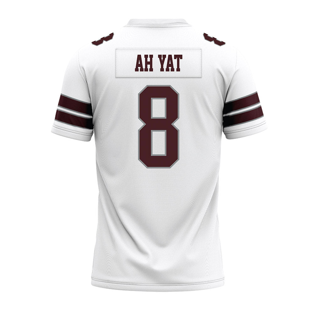 Montana - NCAA Football : Keali'i Ah Yat - White Premium Football Jersey-1