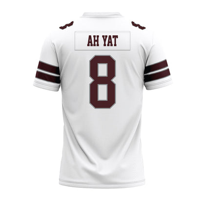 Montana - NCAA Football : Keali'i Ah Yat - White Premium Football Jersey-1