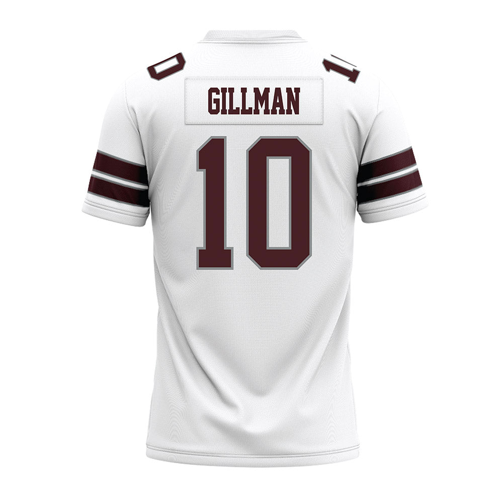 Montana - NCAA Football : Eli Gillman - White Premium Football Jersey-1