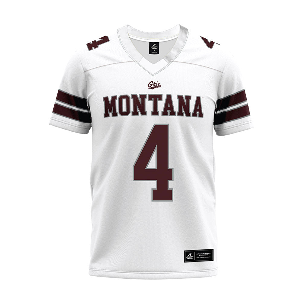 Montana - NCAA Football : Blake Bohannon - White Premium Football Jersey-0