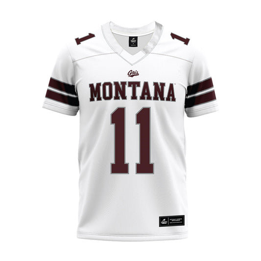 Montana - NCAA Football : Cameron Gurnsey - White Premium Football Jersey-0