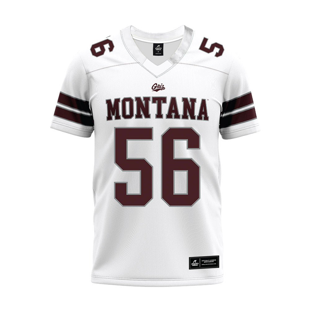 Montana - NCAA Football : Hunter Peck - White Premium Football Jersey-0