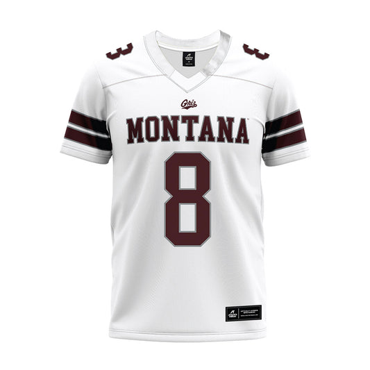 Montana - NCAA Football : Keali'i Ah Yat - White Premium Football Jersey-0